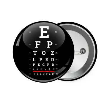 EYE test chart, Κονκάρδα παραμάνα 7.5cm