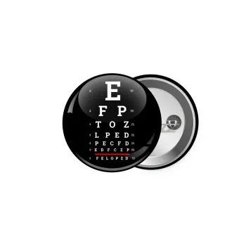 EYE test chart, Κονκάρδα παραμάνα 5cm