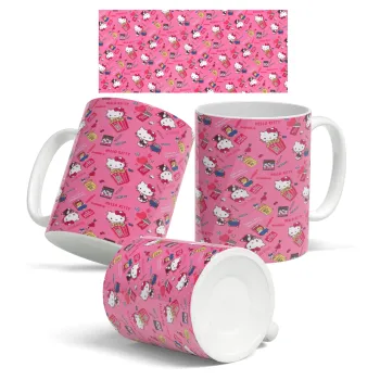 Hello kitty, Ceramic coffee mug, 330ml