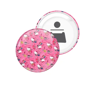 Hello kitty, Μαγνητάκι και ανοιχτήρι μπύρας στρογγυλό διάστασης 5,9cm