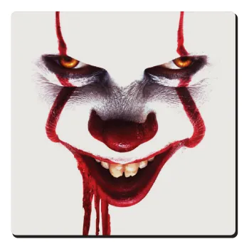 IT Pennywise, Τετράγωνο μαγνητάκι ξύλινο 6x6cm