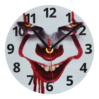 IT Pennywise, Ρολόι τοίχου γυάλινο (20cm)