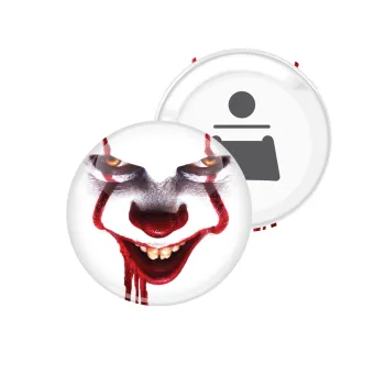 IT Pennywise, Μαγνητάκι και ανοιχτήρι μπύρας στρογγυλό διάστασης 5,9cm