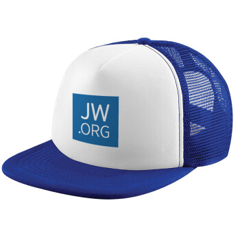 JW.ORG, Καπέλο Soft Trucker με Δίχτυ Blue/White 