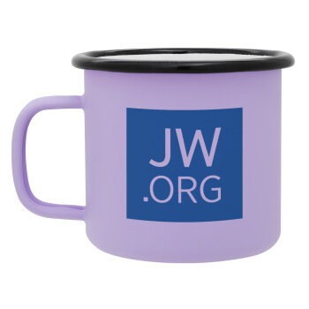 JW.ORG, Κούπα Μεταλλική εμαγιέ ΜΑΤ Light Pastel Purple 360ml