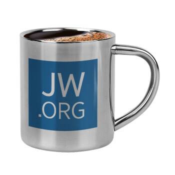 JW.ORG, Κουπάκι μεταλλικό διπλού τοιχώματος για espresso (220ml)