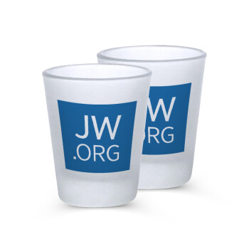 JW.ORG, Σφηνοπότηρα γυάλινα 45ml του πάγου (2 τεμάχια)