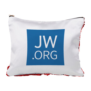 JW.ORG, Τσαντάκι νεσεσέρ με πούλιες (Sequin) Κόκκινο
