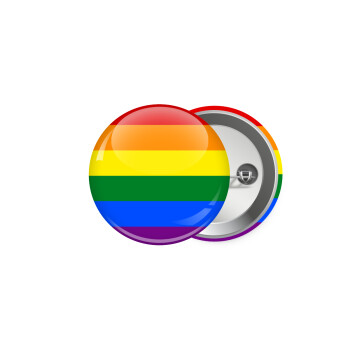 Rainbow flag (LGBT) , Κονκάρδα παραμάνα 5cm