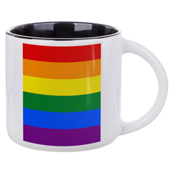 Rainbow flag (LGBT) , Κούπα κεραμική 400ml