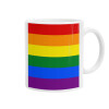 Rainbow flag (LGBT) , Κούπα, κεραμική, 330ml (1 τεμάχιο)