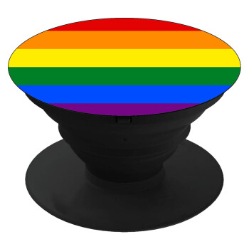 Rainbow flag (LGBT) , Phone Holders Stand  Μαύρο Βάση Στήριξης Κινητού στο Χέρι