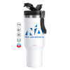 Mega Travel Mug / Travel Mug, double walled (thermal) 1.2L