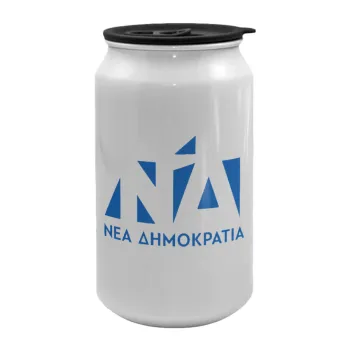 Νέα δημοκρατία, Κούπα ταξιδιού μεταλλική με καπάκι (tin-can) 500ml