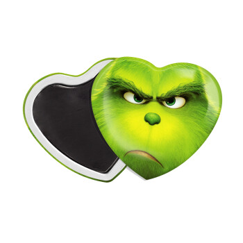 mr grinch, Μαγνητάκι καρδιά (57x52mm)