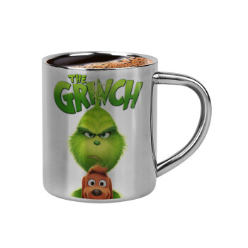 mr grinch, Κουπάκι μεταλλικό διπλού τοιχώματος για espresso (220ml)