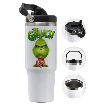 mr grinch, 30oz stainless Steel Tumbler with Handle