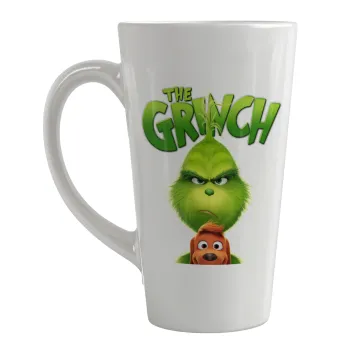 mr grinch, Κούπα κωνική Latte Μεγάλη, κεραμική, 450ml