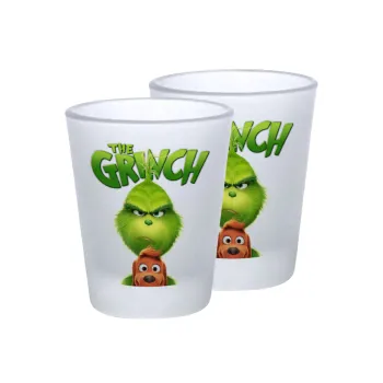mr grinch, Σφηνοπότηρα γυάλινα 45ml του πάγου (2 τεμάχια)