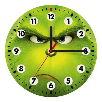 mr grinch, Ρολόι τοίχου ξύλινο (20cm)