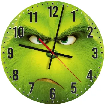 mr grinch, Ρολόι τοίχου ξύλινο (30cm)