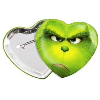 mr grinch, Κονκάρδα παραμάνα καρδιά (57x52mm)