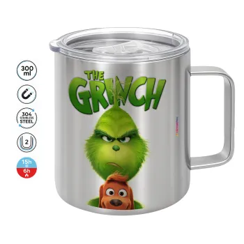 mr grinch, Mug Stainless steel double wall 300ml
