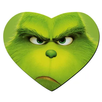 mr grinch, Mousepad καρδιά 23x20cm