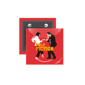 Pulp Fiction dancing, Κονκάρδα παραμάνα τετράγωνη 5x5cm