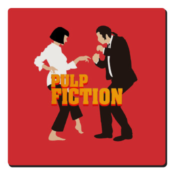 Pulp Fiction dancing, Τετράγωνο μαγνητάκι ξύλινο 6x6cm