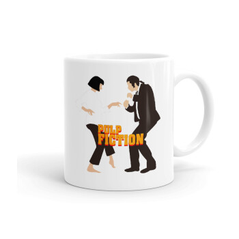 Pulp Fiction dancing, Ceramic coffee mug, 330ml
