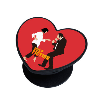 Pulp Fiction dancing, Phone Holders Stand  καρδιά Μαύρο Βάση Στήριξης Κινητού στο Χέρι