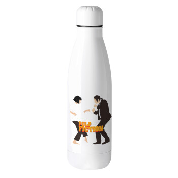Pulp Fiction dancing, Metal mug thermos (Stainless steel), 500ml
