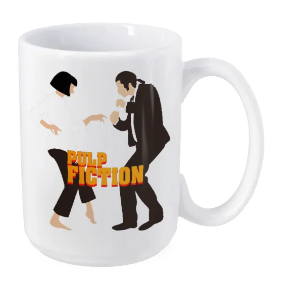 Pulp Fiction dancing — Mega mug, ceramic, 450ml