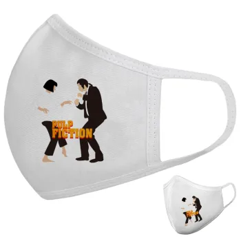 Pulp Fiction dancing, Μάσκα υφασμάτινη υψηλής άνεσης παιδική (Δώρο πλαστική θήκη)