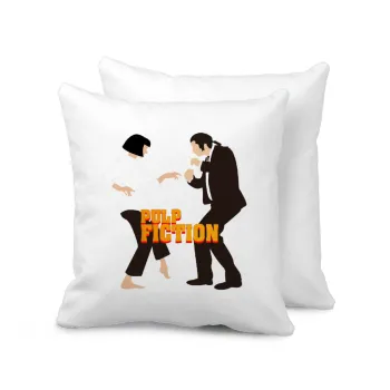 Pulp Fiction dancing, Μαξιλάρι καναπέ 40x40cm περιέχεται το  γέμισμα