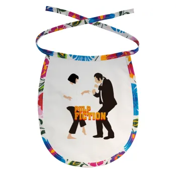 Pulp Fiction dancing, Σαλιάρα μωρού αλέκιαστη με κορδόνι Χρωματιστή