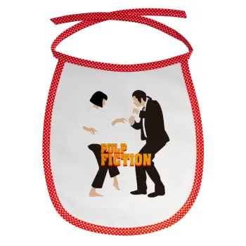 Pulp Fiction dancing, Σαλιάρα μωρού αλέκιαστη με κορδόνι Κόκκινη