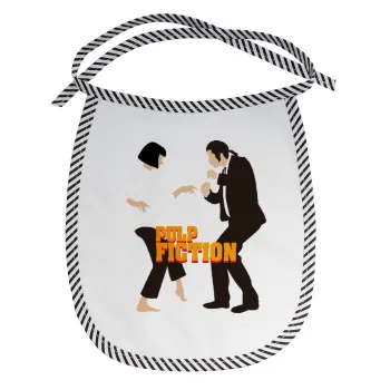 Pulp Fiction dancing, Σαλιάρα μωρού αλέκιαστη με κορδόνι Μαύρη