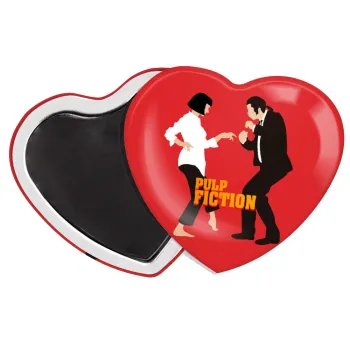 Pulp Fiction dancing, Μαγνητάκι καρδιά (57x52mm)