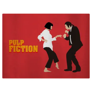 Pulp Fiction dancing, Επιφάνεια κοπής γυάλινη (38x28cm)