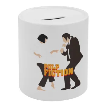 Pulp Fiction dancing, Κουμπαράς πορσελάνης με τάπα