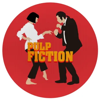 Pulp Fiction dancing, Mousepad Round 20cm