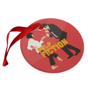 Pulp Fiction dancing, Στολίδι Χριστουγεννιάτικο στολίδι γυάλινο 9cm