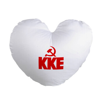 ΚΚΕ, Μαξιλάρι καναπέ καρδιά 40x40cm περιέχεται το  γέμισμα