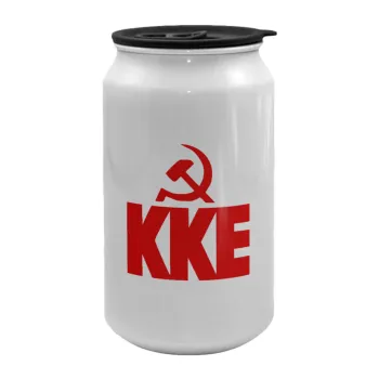 ΚΚΕ, Κούπα ταξιδιού μεταλλική με καπάκι (tin-can) 500ml
