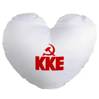 ΚΚΕ, Μαξιλάρι καναπέ καρδιά 40x40cm περιέχεται το  γέμισμα