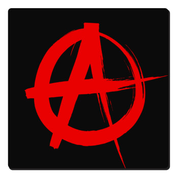 Anarchy, Τετράγωνο μαγνητάκι ξύλινο 6x6cm