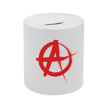 Anarchy, Κουμπαράς πορσελάνης με τάπα