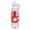1L Stainless Steel Thermal Bottle with Phone Holder & Double Wall Insulation